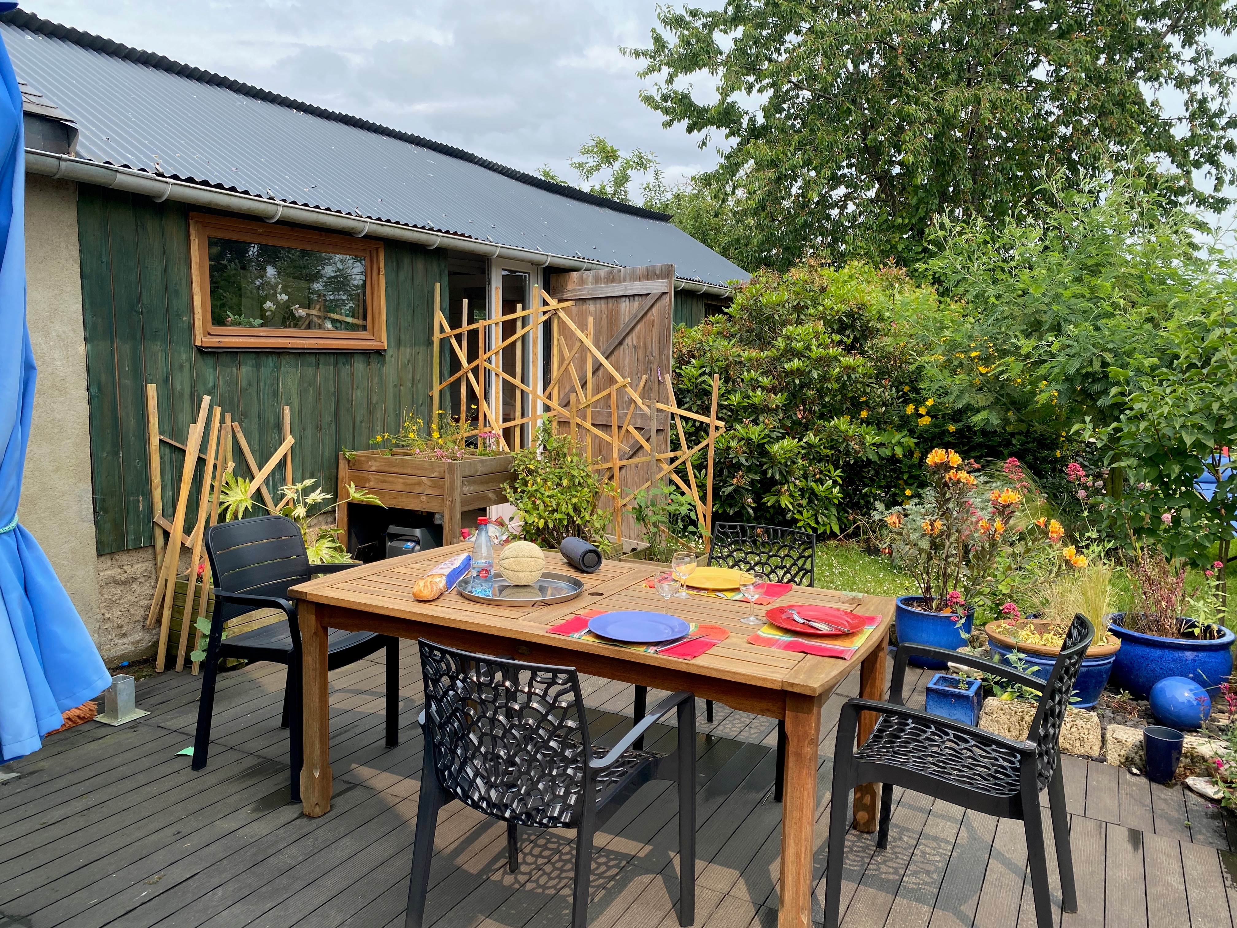 Breakfast on the terrace