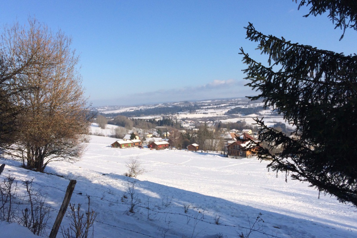 Vue panoramique Hiver