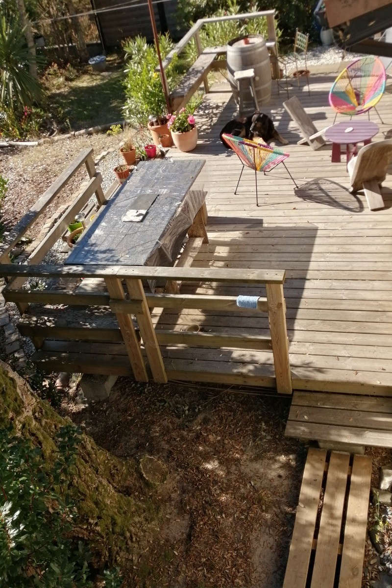 Vue terrasse haute