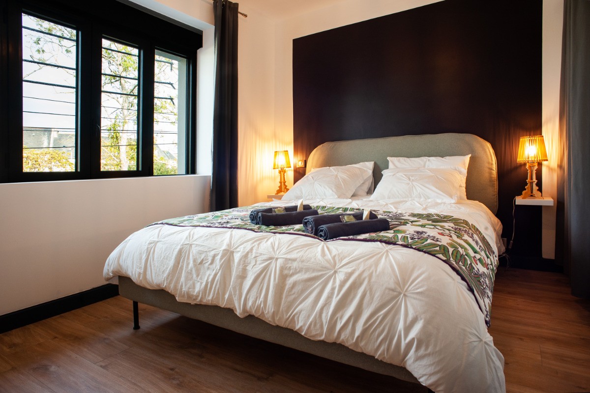 Ti Laouen, Clévacances, 3ème chambre 1er étage lit 160