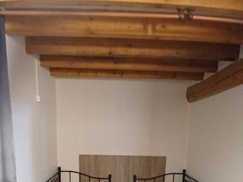 90cm bed on mezzanine