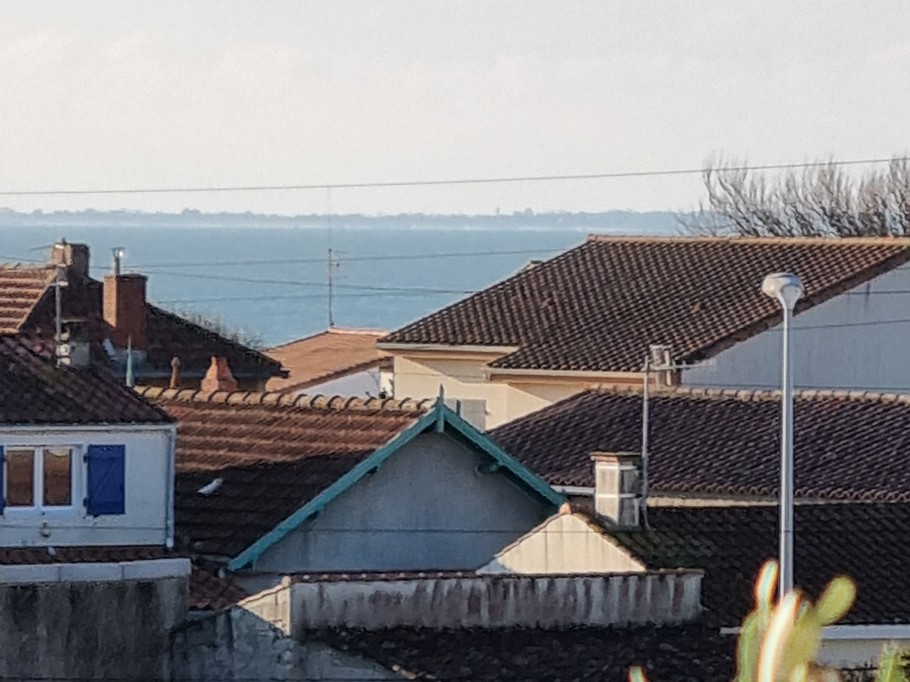 l'Ile de Ré vue de la terrasse