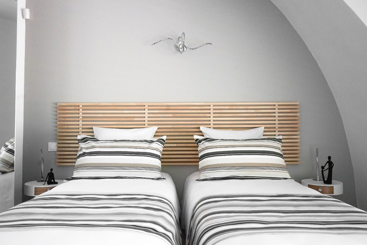 La suite parentale 2 ... Deux lits 1 personne ou un lit 2 personnes, Game of Dome s'adapte à toutes les configurations !