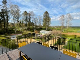 Terrasse vue sur le jardin
