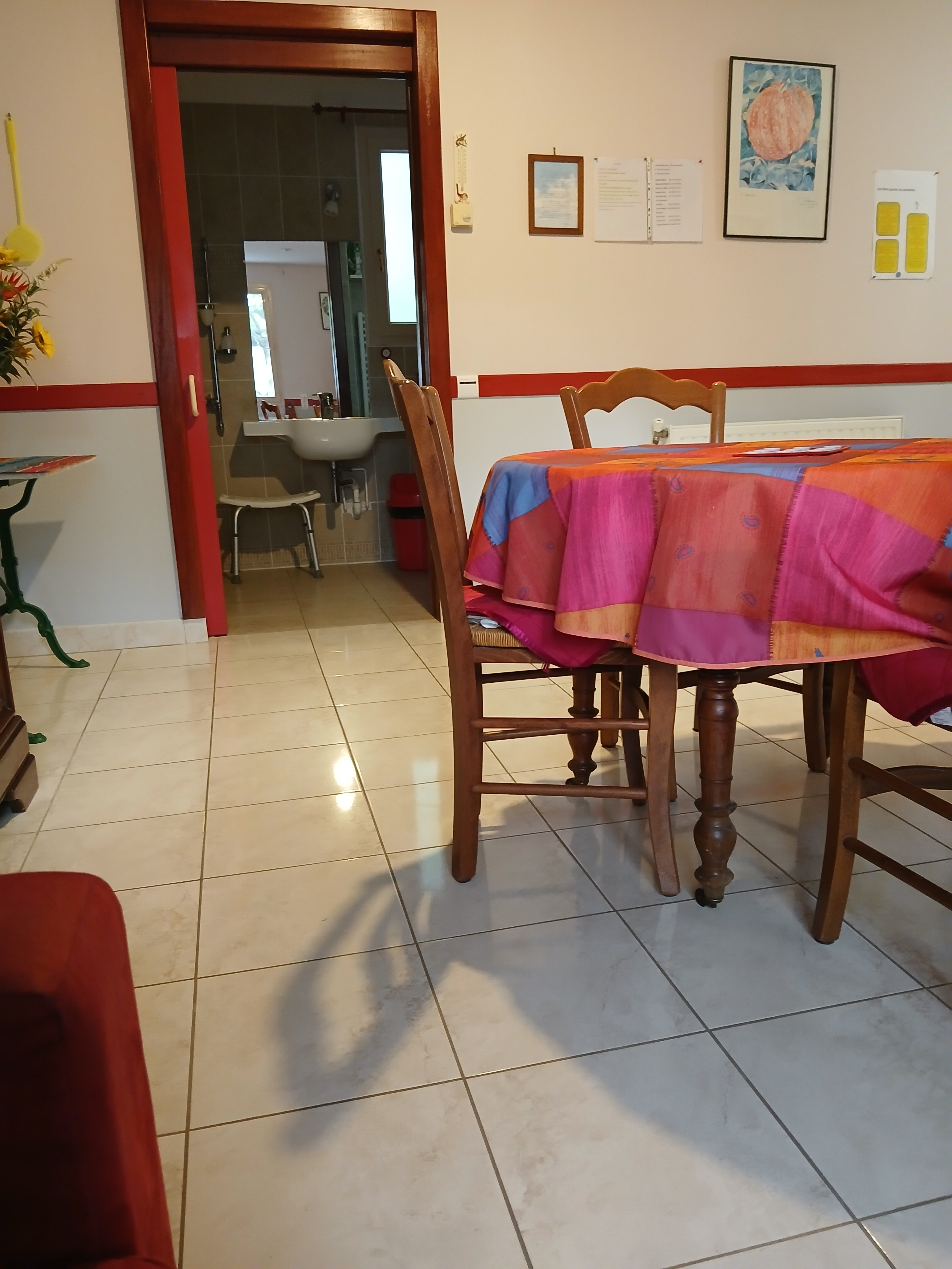 Entrée salle d'eau