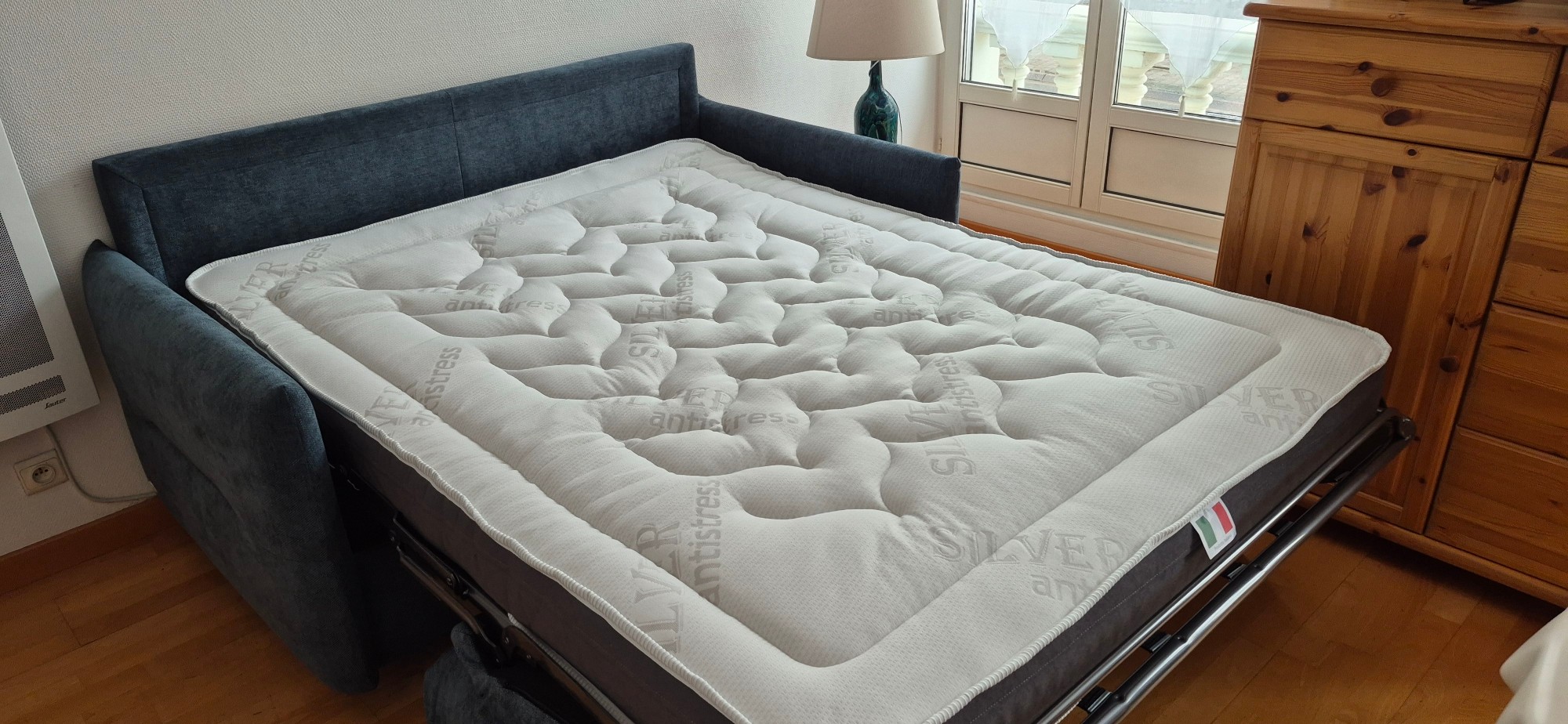 Canapé ouvert couchage 140