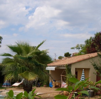 Piscine le jardin chambre d'hôte Béziers