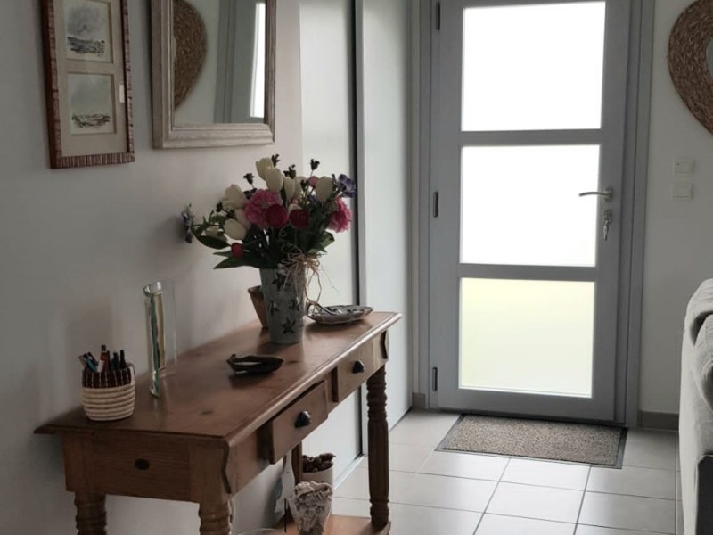 Entrée de la maison de vacances LA LAURENTAISE pour 4 personnes près de Fouras et Châtelaillon-plage en Charente maritime