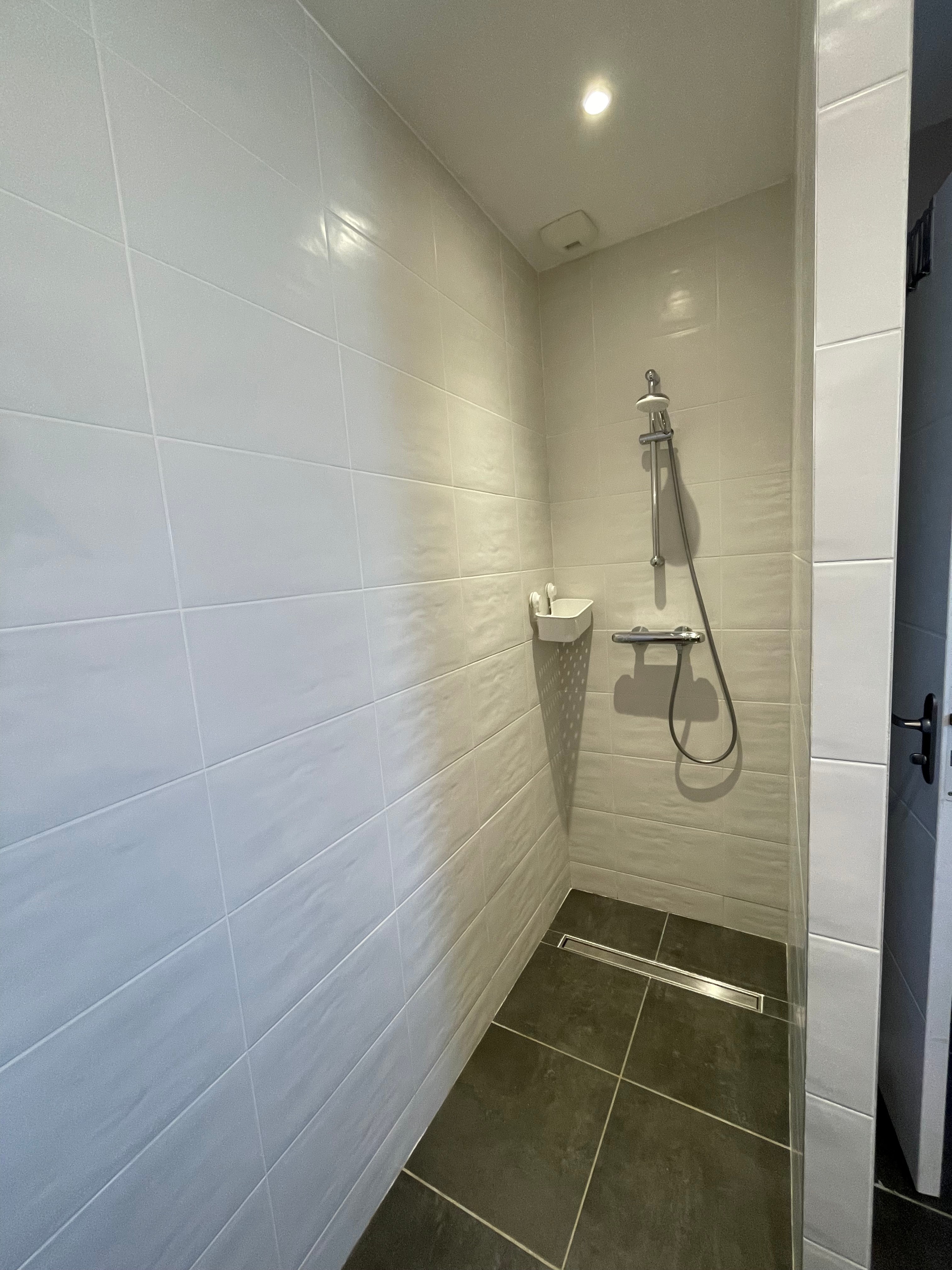 walk-in shower