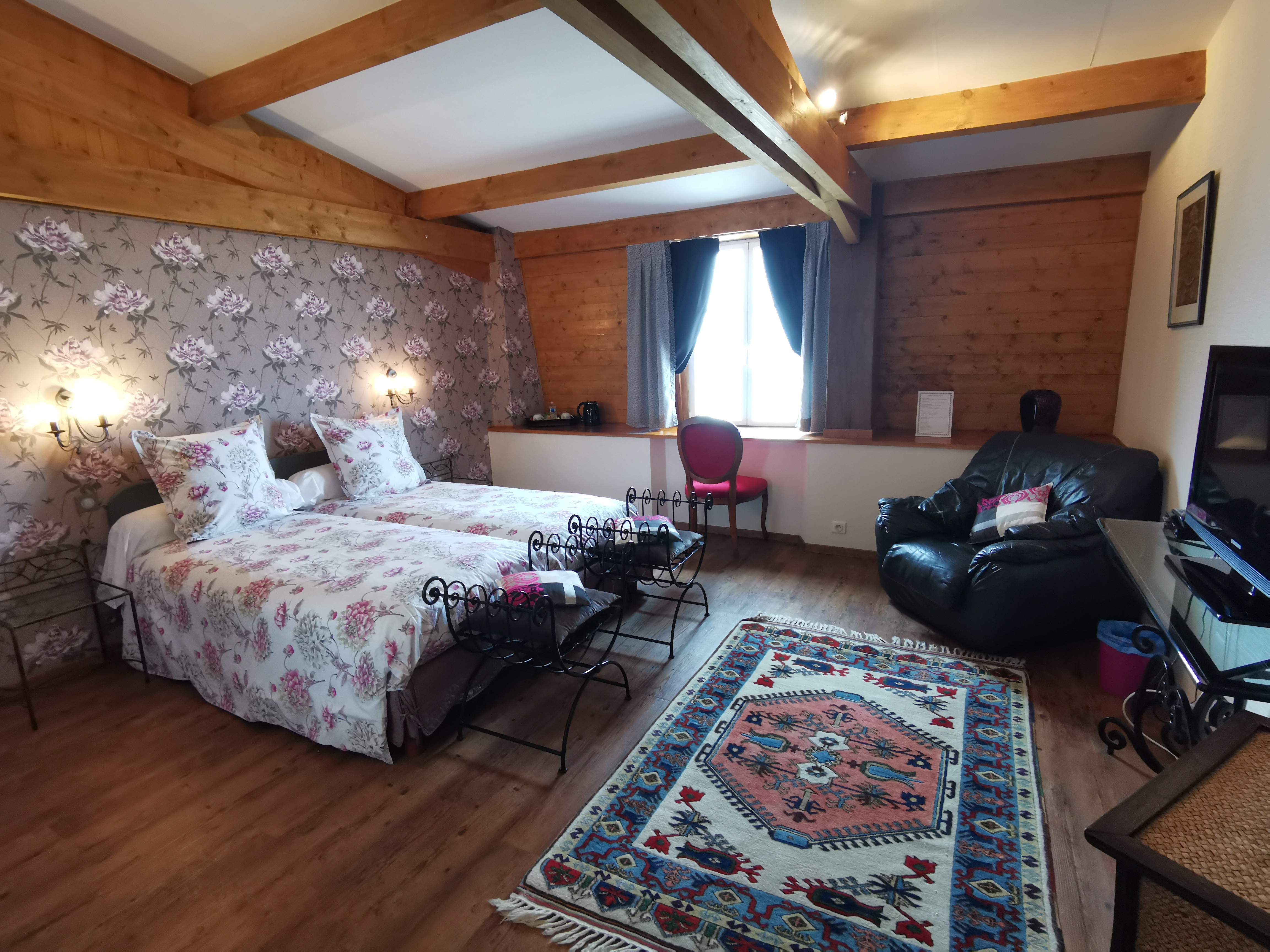 Chambre mauve