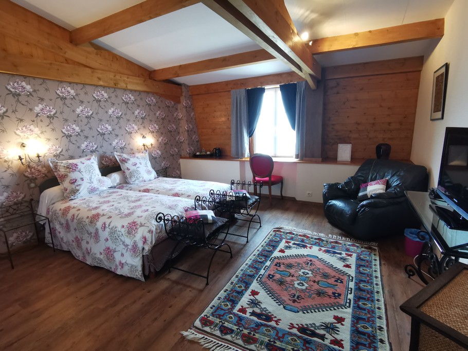 Chambre mauve