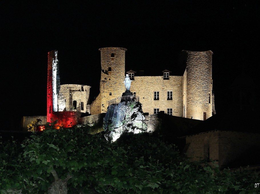 Château de Laroquebrou (à 7 km du gîte).