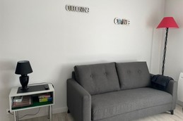 Coin salon avec convertible