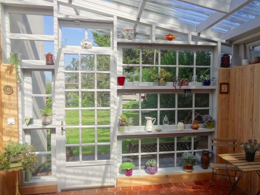 Jacob, Clévacances, location, Plouha, jardin d'hiver, patio