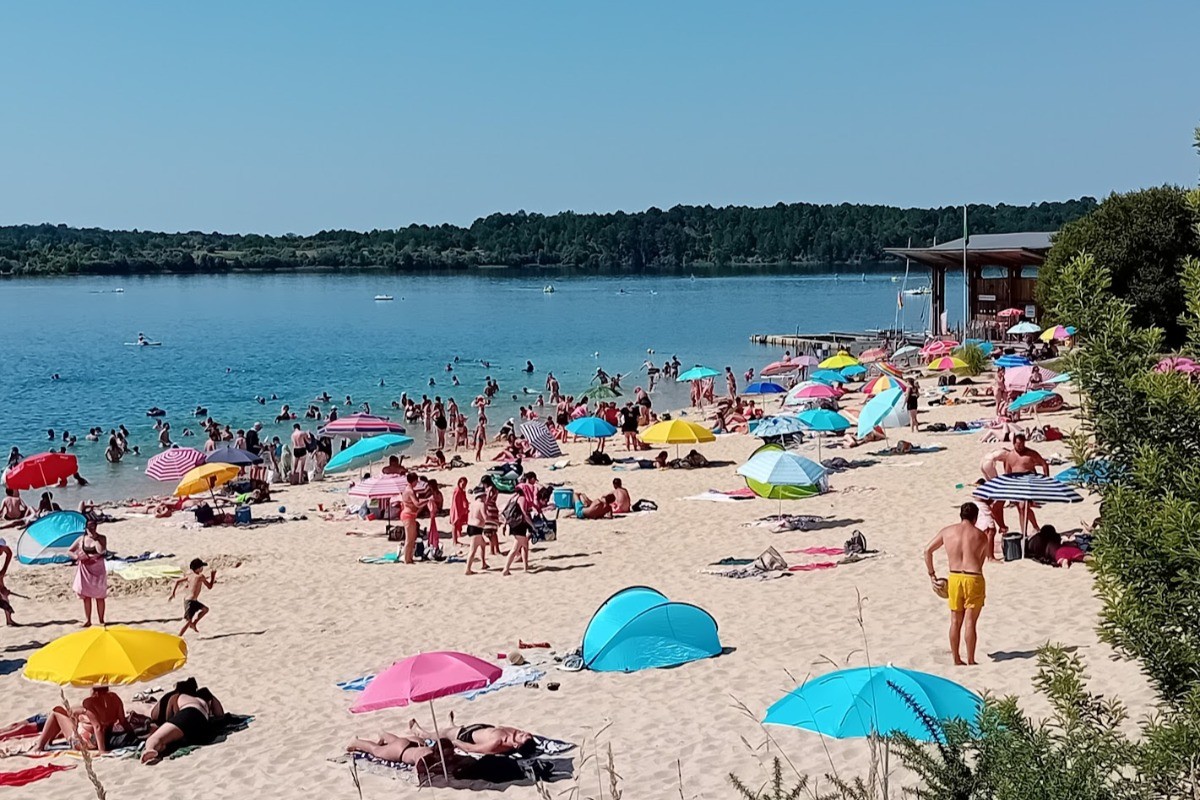 le lac d'Arjuzanx