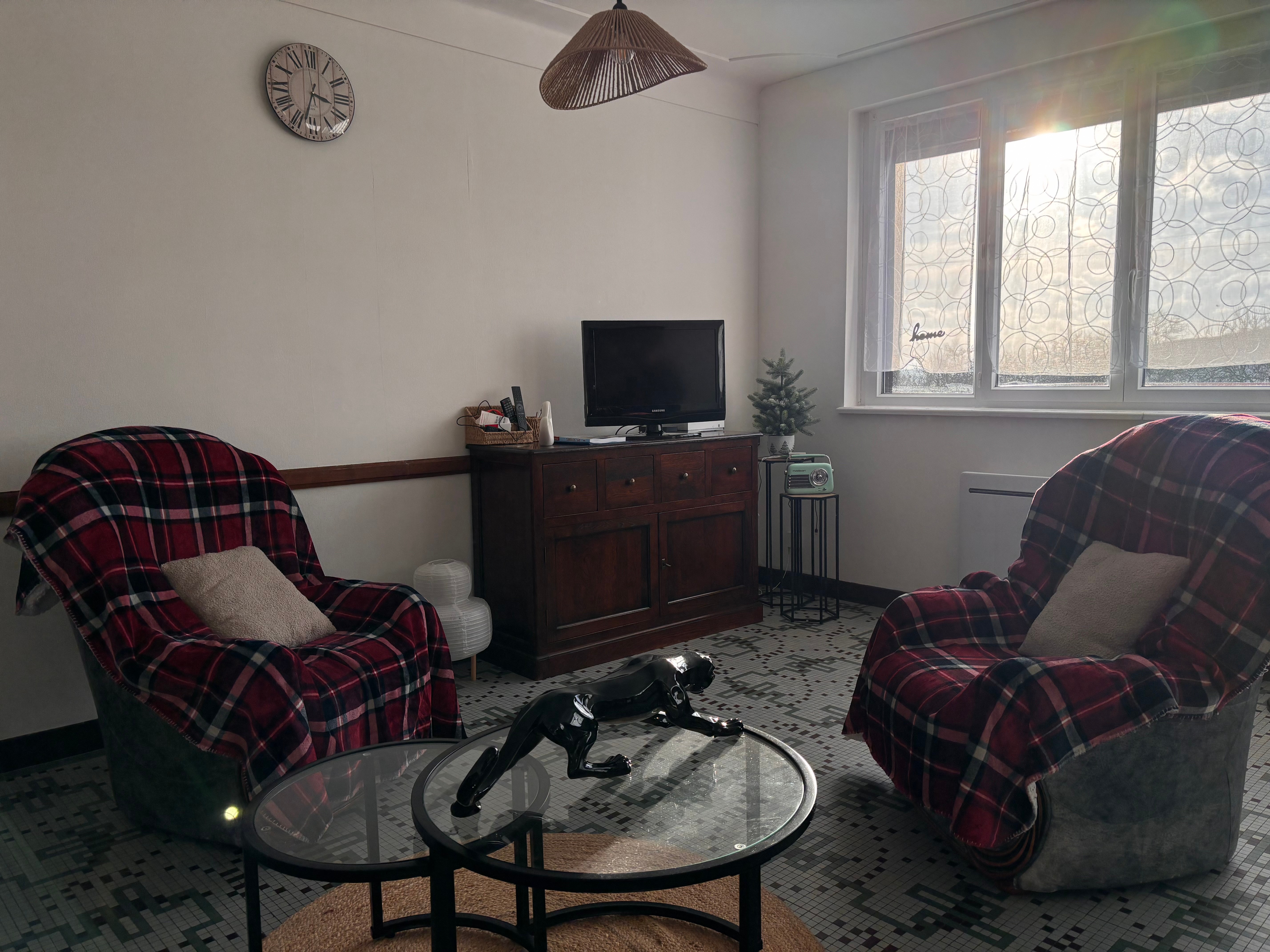 Living room - Gîte Les Mirabelliers - Morville, Vosges