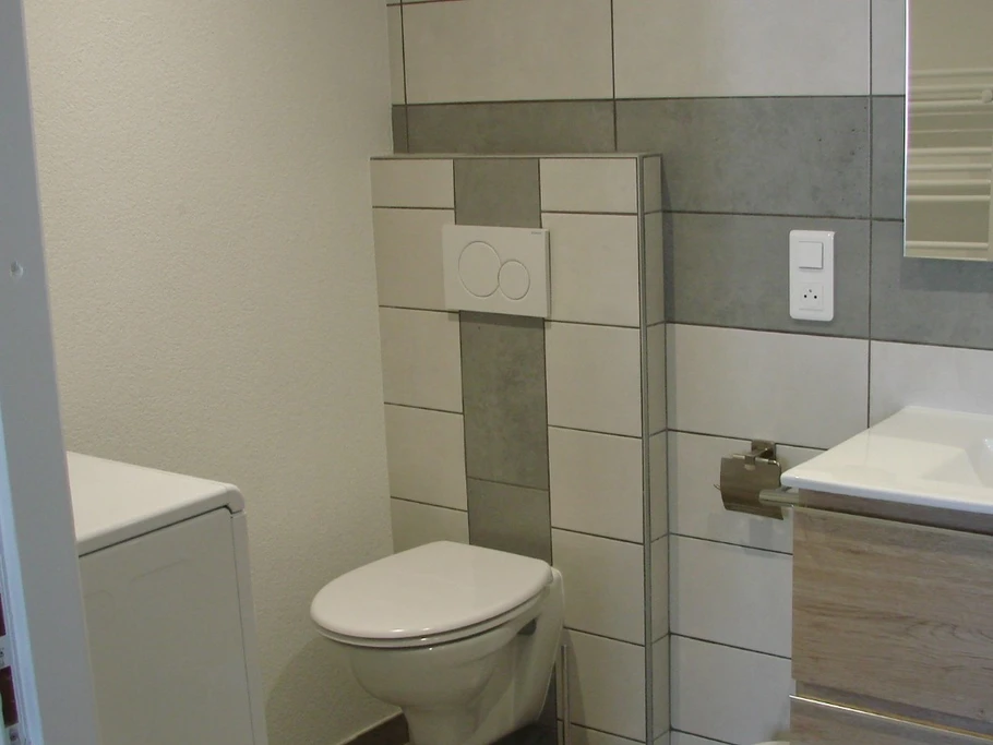 Wc dans salle d'eau