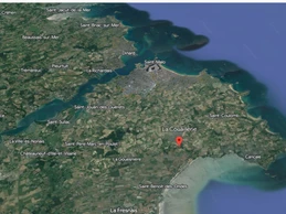 Localisation gîte proche mer, Cancale, Saint-Malo