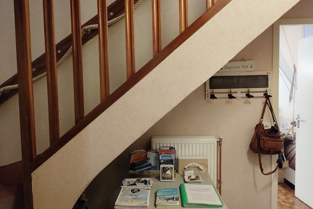 Hall d'entrée et escalier