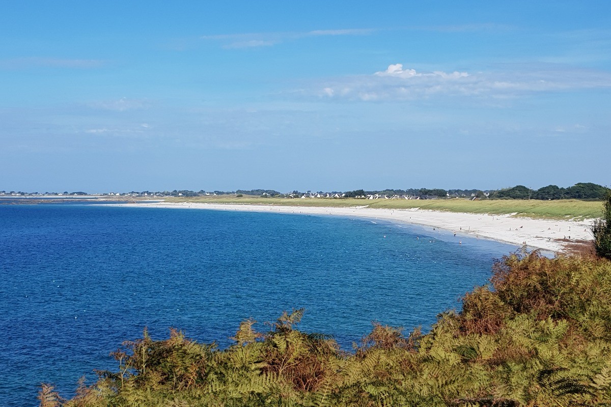 autre vue de la plage à 200 m de la maison
