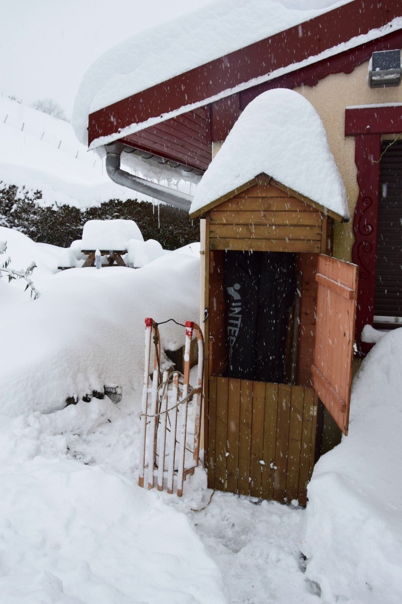Local à ski - Rouge Feigne