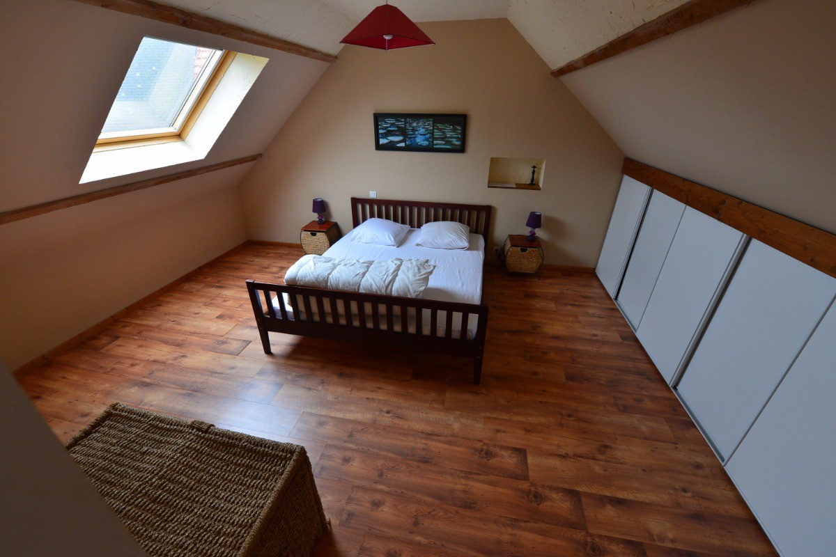 La chambre avec lit double 160 x 200