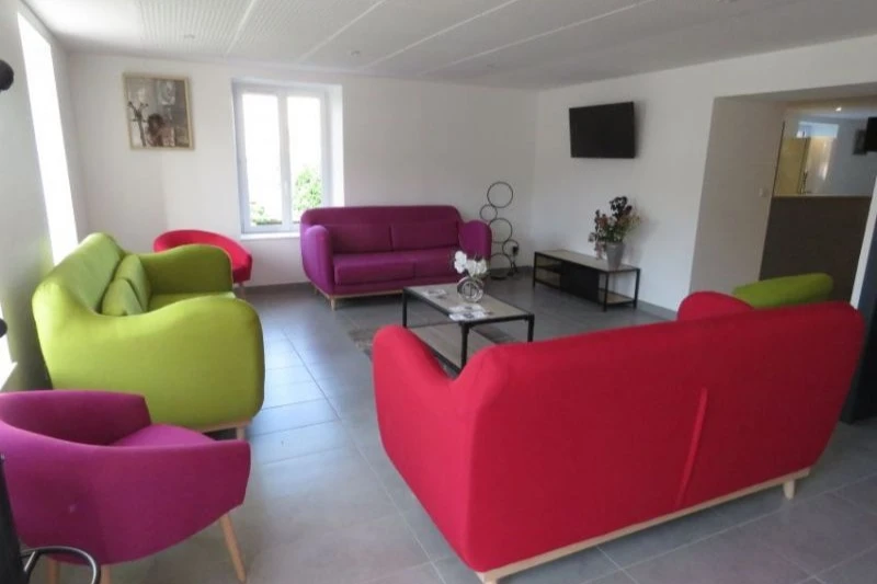 Salon télévision - Gîte collectif La Ruche