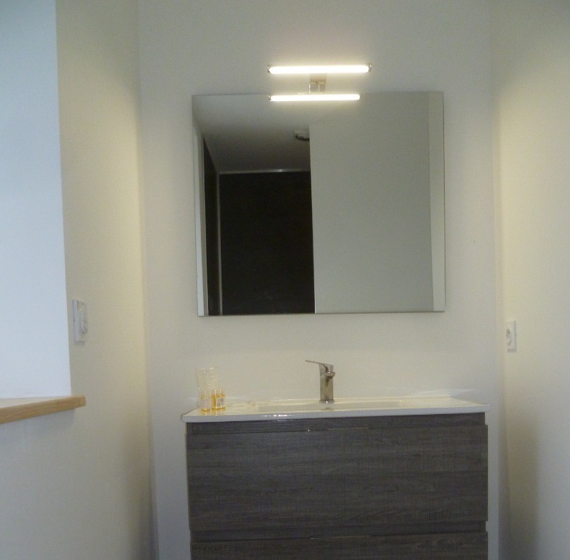 salle d'eau communicante et privative