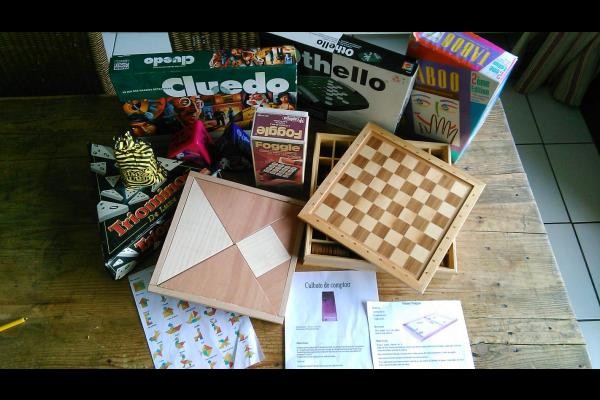 Jeux mis à disposition , table de ping-pong sur demande