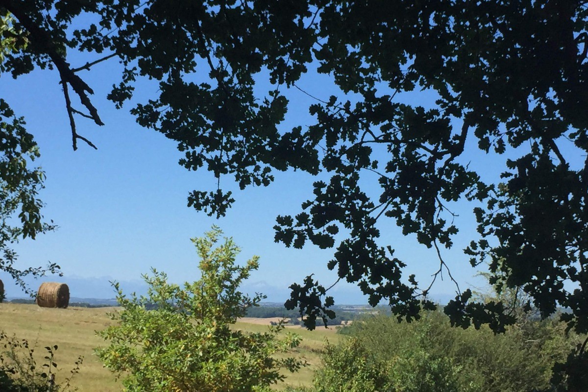 Paysage à proximité du gîte