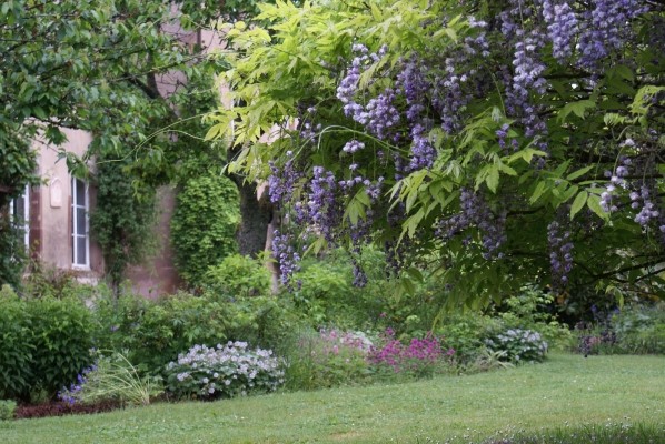 Chambre d'hôtes - Abbaye Autrey - Jardin