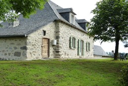 La façade du gîte (sud)