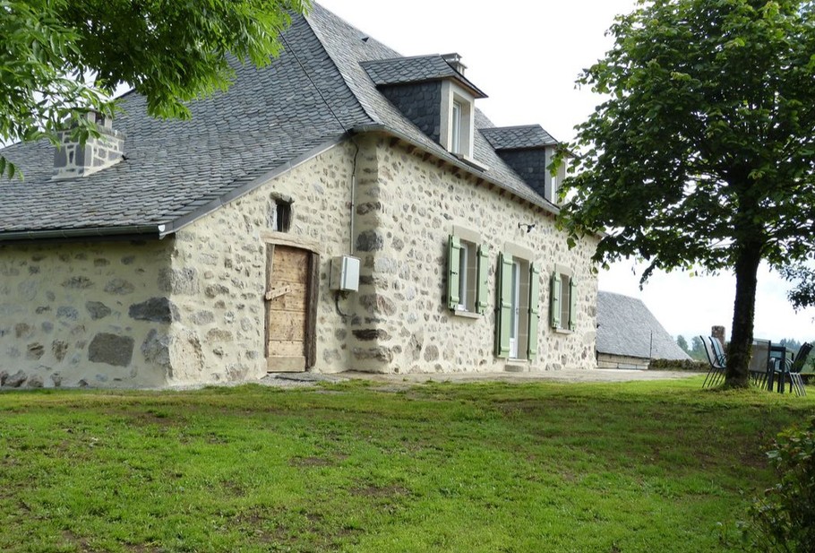 La façade du gîte (sud)