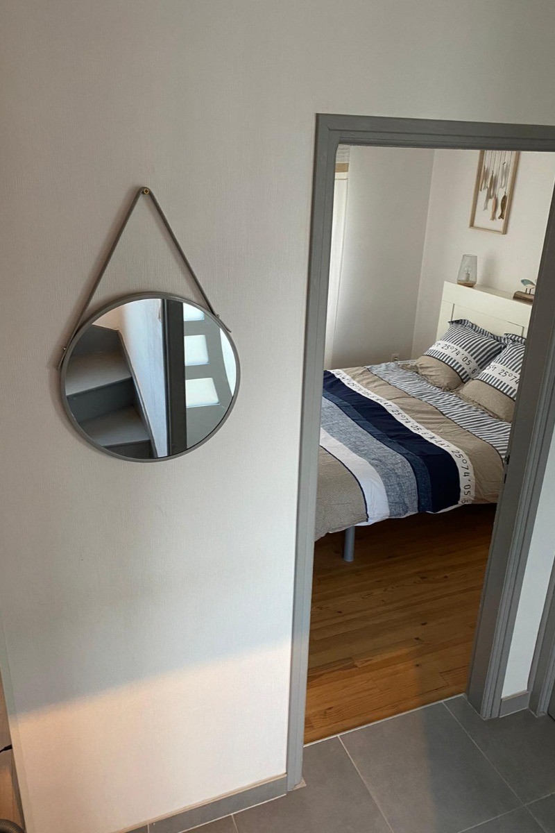 Location Clévacances, MAISON 6 PERSONNES - PERROS-GUIREC - 1 km PLAGE - COTES D'ARMOR - BRETAGNE - chambre