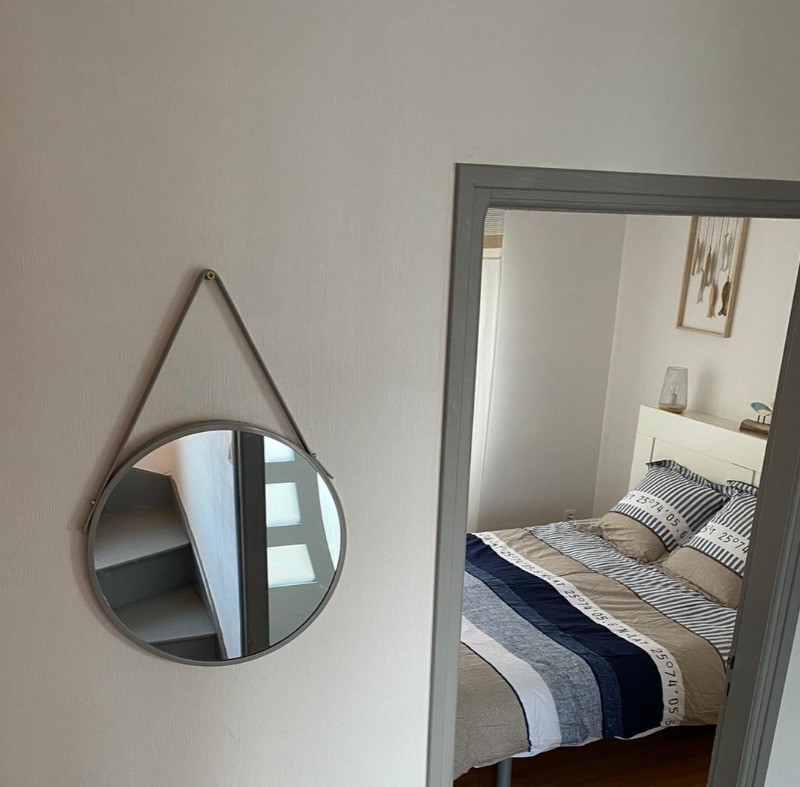 Location Clévacances, MAISON 6 PERSONNES - PERROS-GUIREC - 1 km PLAGE - COTES D'ARMOR - BRETAGNE - chambre