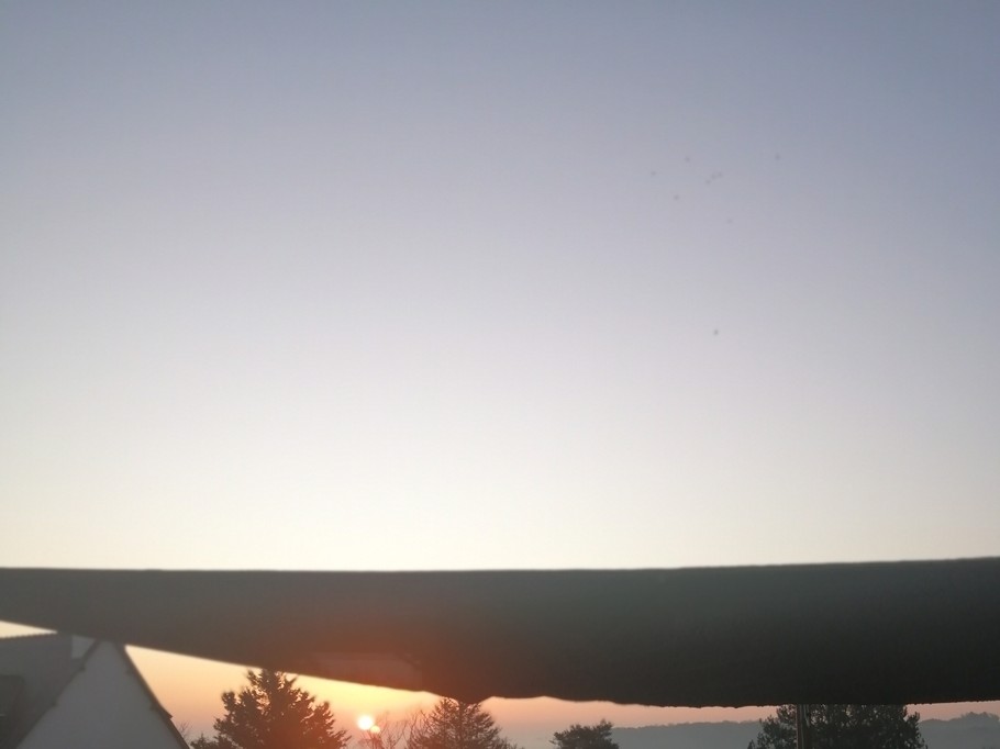 Voile de soleil sur terrrasse