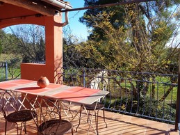 Terrasse donnant sur le jardin