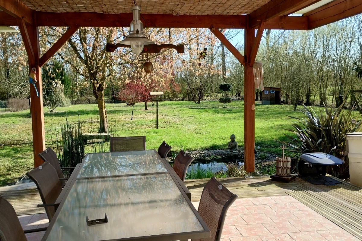 vue de la terrasse