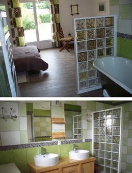 Chambre "Rêveur" et sa salle de bains