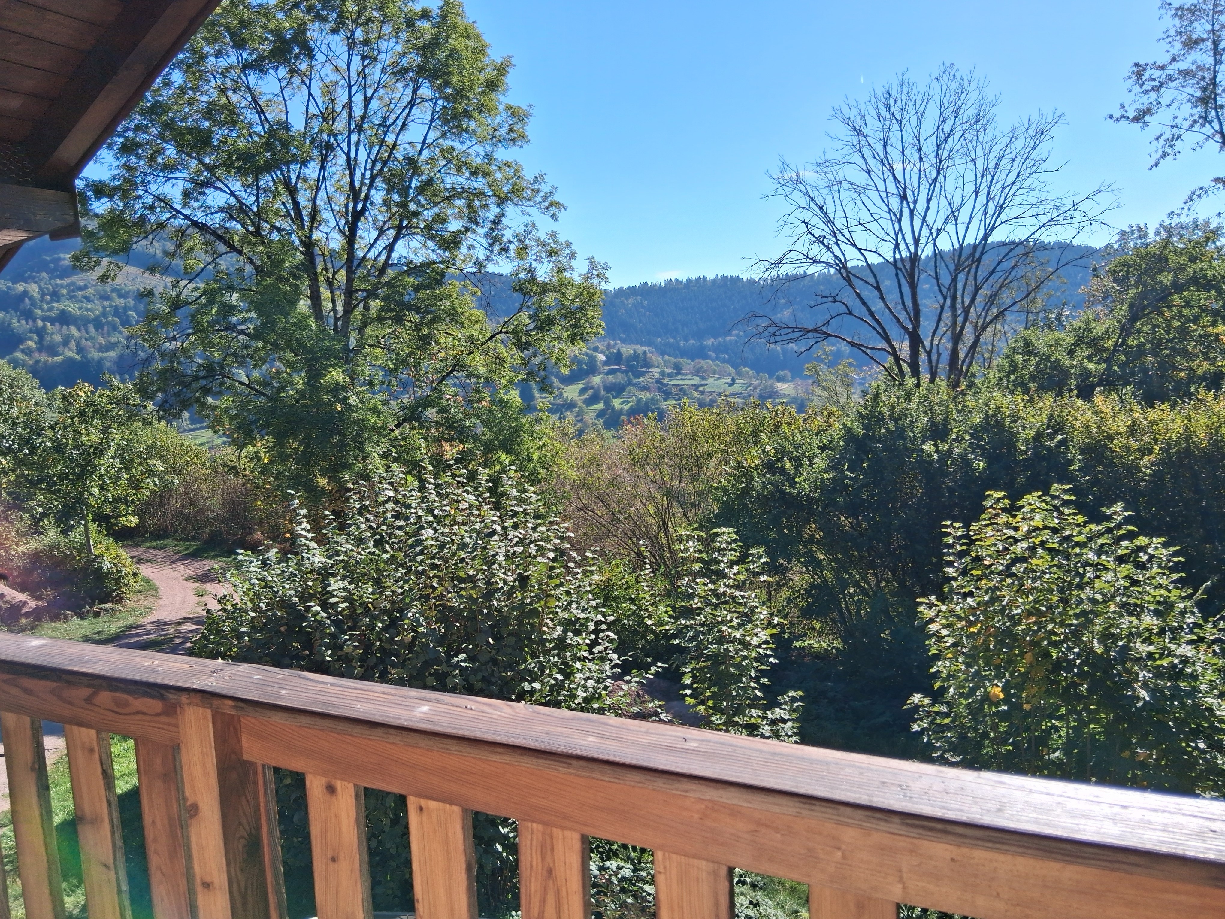 Autumnal view – Gentiane holiday cottage