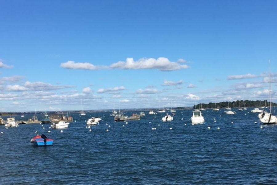 Le port du Logeo à marée haute