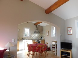 Cuisine ouverte sur salon