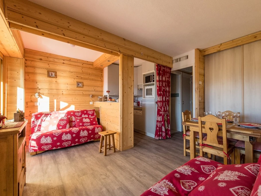 Studio Les Aiguilles n°98 La Toussuire Domaine skiable Les Sybelles