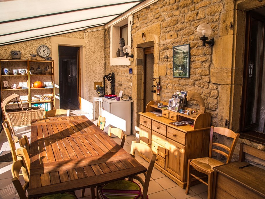 Véranda lumineuse - Chambre d'hôtes l'An 12