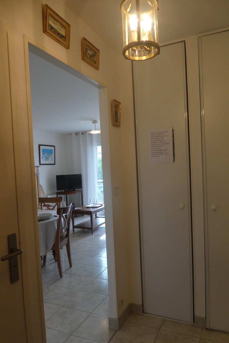 Entrée de l'appartement