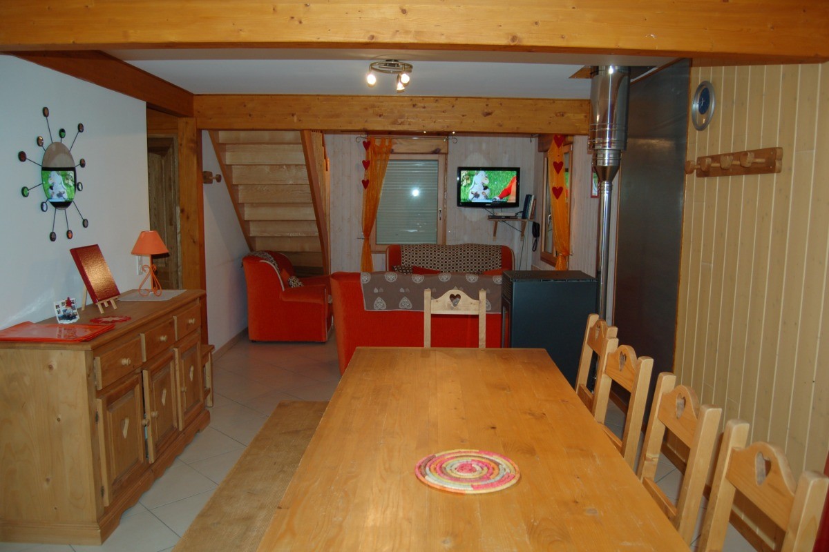Salle/ salon - Le Chalet Vert à La Bresse