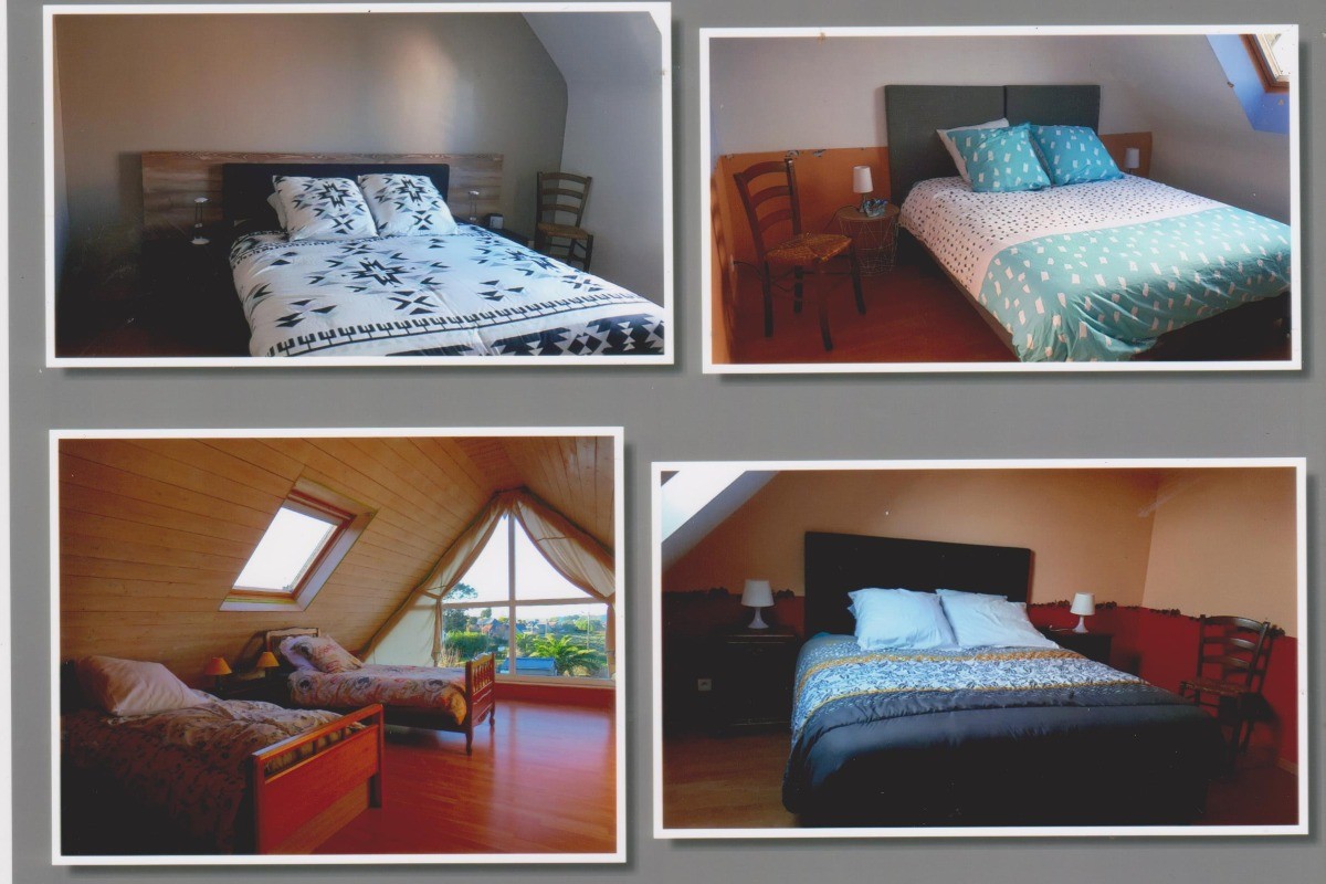 4 grandes chambres , et une salle de jeux/bureau(baby foot) en olus