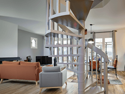 Entrée lumineuse et accueillante-Villa Bruyeride