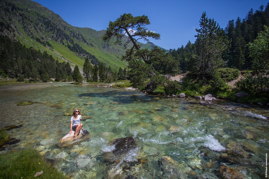 A 1 heure de Lourdes, le Lac de Gaube en direction de Cauterets au Pont d'espagne