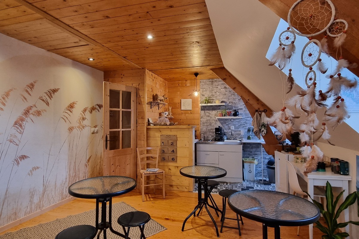 cuisine commune aux 3 chambres d'hôtes